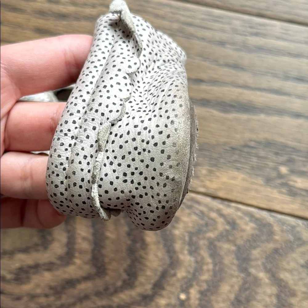 White and Black Baby Walker Shoes with T-Strap and Bow Freshly picked free ship